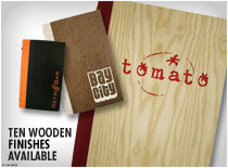 Ten Wooden Finsihes available 